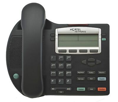 Nortel IP 2002 Charcoal IP Phone (NTDU91BB70) - New IP Phone