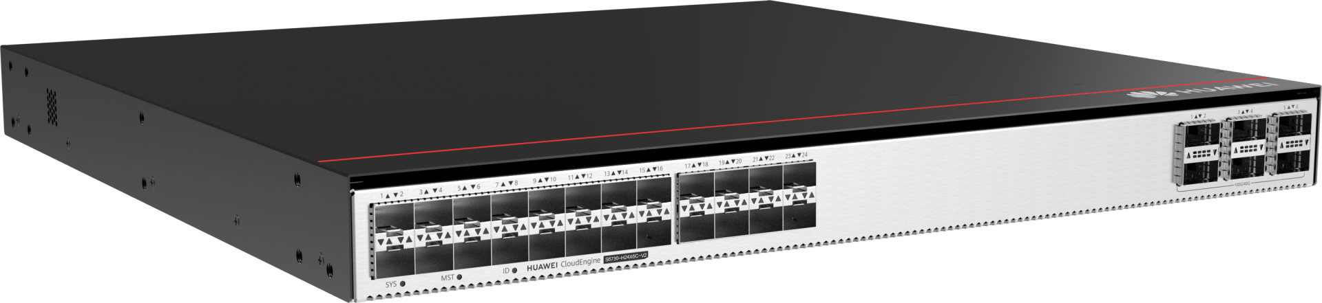 Huawei S6730-S24X6Q 24 Port 10G 6 Port 40G Layer 3 Ethernet Switch – Refurb