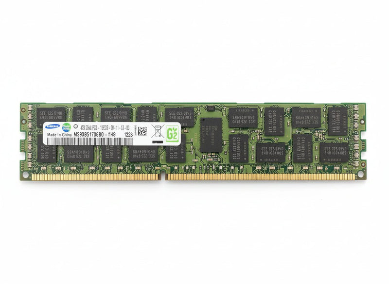 Samsung 4GB 2Rx4 PC3-10600R-09-11-E2-D3 DDR3 Server RAM - Refurb