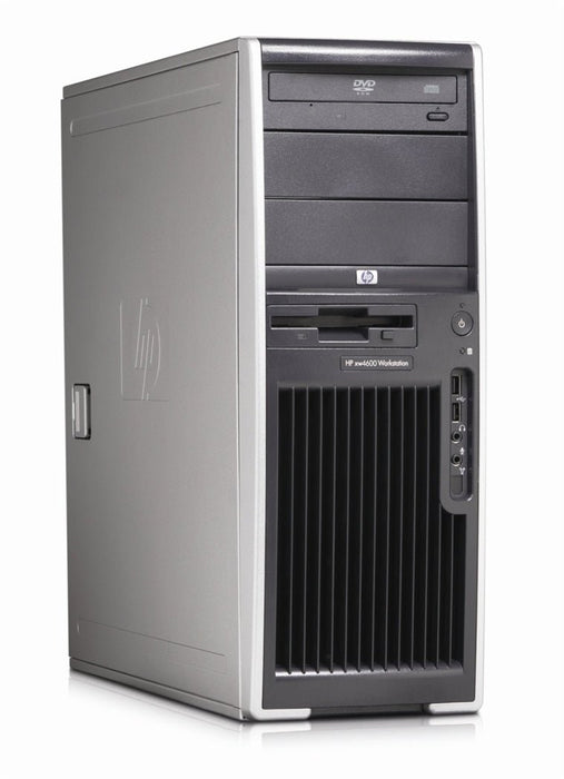 HP XW4400 Workstation Tower Computer; C2D E6420; 4GB PC2; 500GB HDD; Win10Pro; Refurb