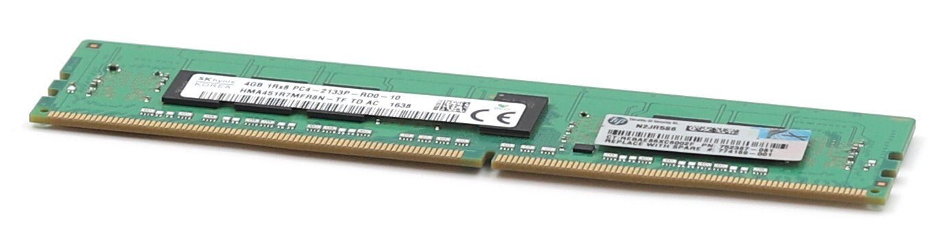 SK Hynix 4GB 1Rx8 PC4-2133P-RD0-10 DDR4 ECC Registered Server RAM – Refurb