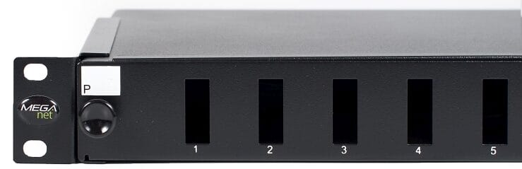 Meganet MEGALSPA2SCS24 Light Speed S Panel SCS/LC 24-Port Sliding Panel – New