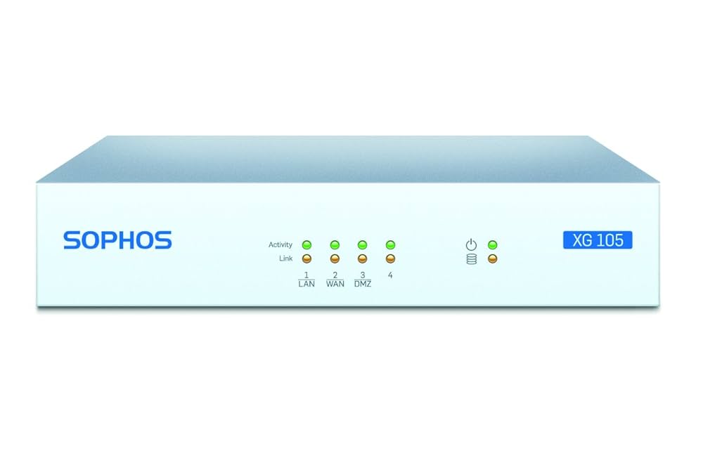 Sophos XG 105 Security Appliance 4 Port  – Used