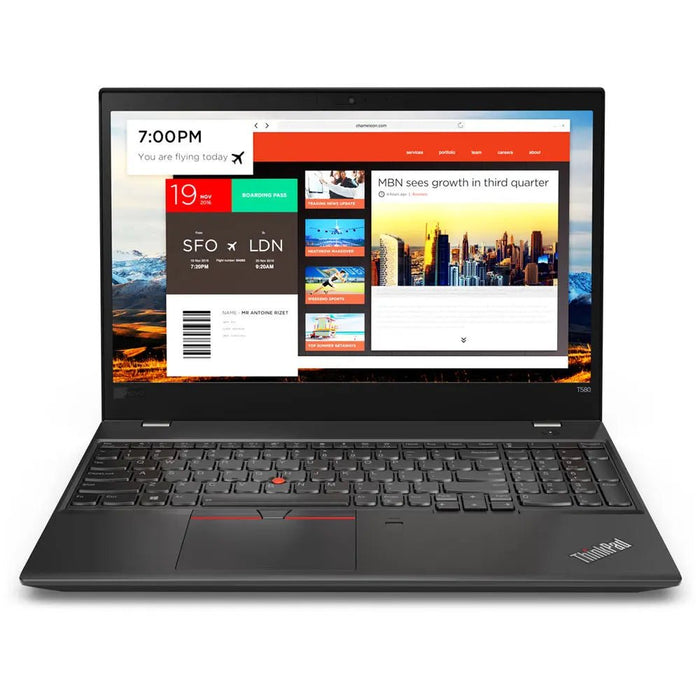 Lenovo ThinkPad T580 Corporate Laptop; i5 8250U; 8GB PC4; 128GB SSD; Win11Pro; Refurb