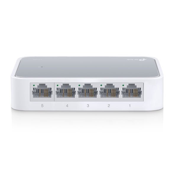 TP-Link TL-SF1005D 5 Port 10/100Mbps Desktop Switch – New
