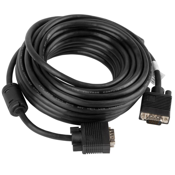 VGA to VGA 10 Meter Black Display Cable – New