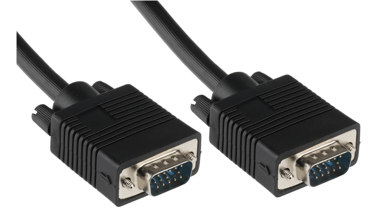 VGA to VGA 10 Meter Black Display Cable – New