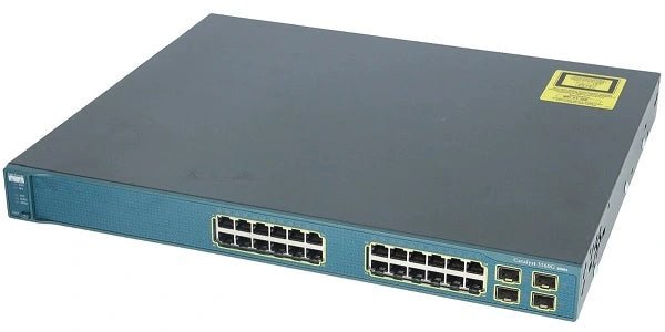Cisco WS-C3560G-24TS-S 24 Port Gigabit + 4 SFP Switch – Used