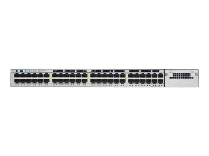 Cisco Catalyst Ws-C3750X-48P-S - Layer 3 - 48 X 10/100/1000 Ethernet Poe+ Ports - Ip Base - Managed - Stackable Switch - Refurb