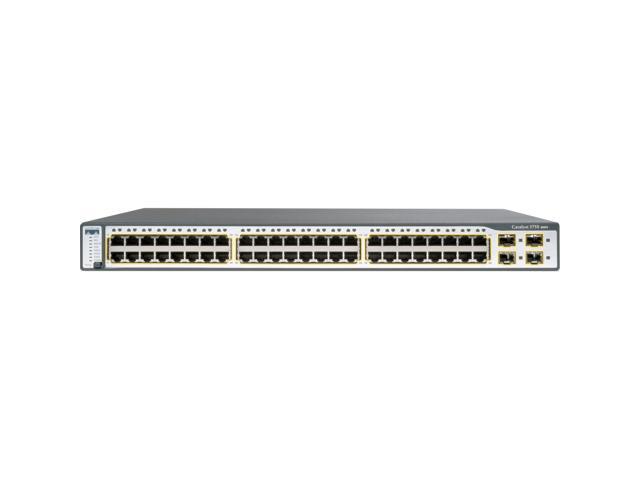 Cisco Ws-C3750-48Ps-E V04 - 48 Port 10/100 Poe Switch - Refurb Switch