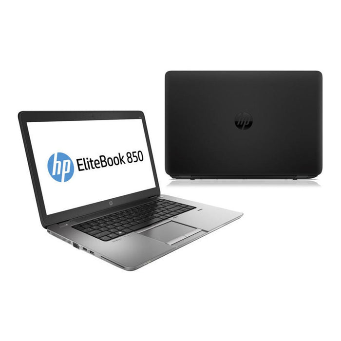 HP EliteBook 850 G2 15.6 Inch Home Office Laptop; i5 5200u; 4GB PC3; 500GB HDD; Win10Pro; Refurb