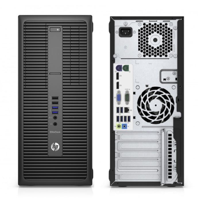 HP Elitedesk 800 G1 Tower Computer; i7 4770; 4GB PC3; 500GB HDD; Win10Pro; Refurb