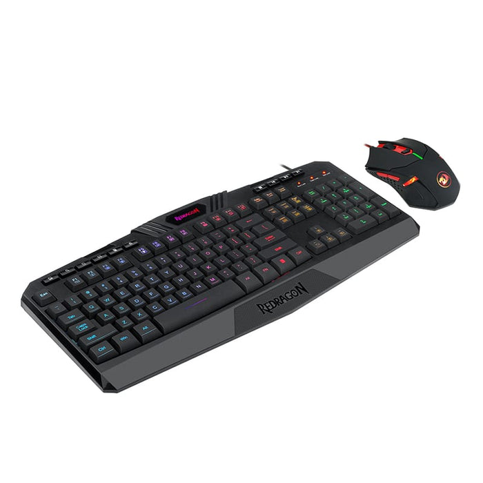 REDRAGON 2IN1 (K503A-RGB|M601) GAMING COMBO BLACK - RGB MECHANICAL GAMING KEYBOARD AND MOUSE - NEW