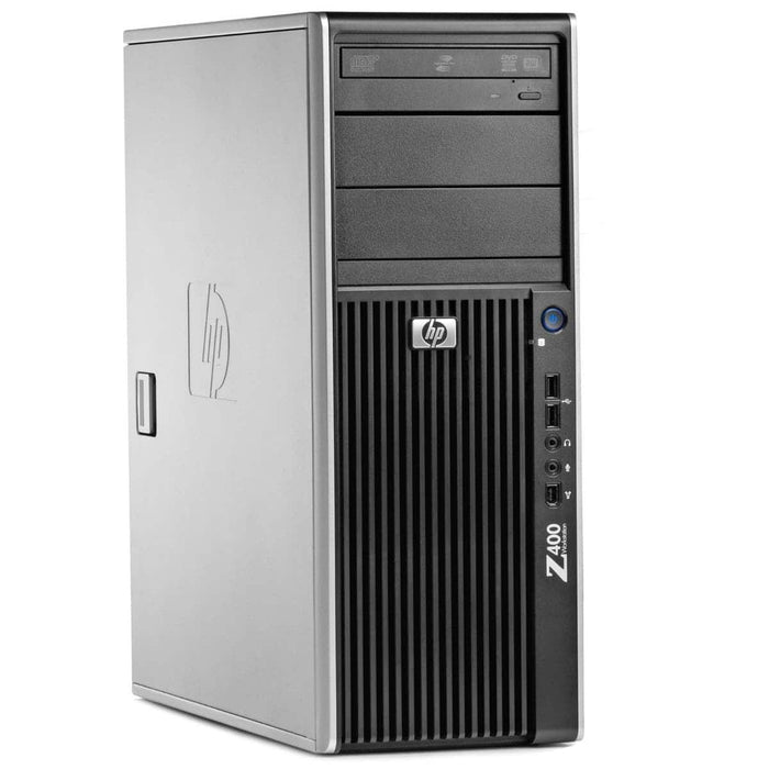 HP Z400 Workstation Tower Computer; Xeon W3550; 4GB PC3; 500GB HDD; Win10Pro; Refurb