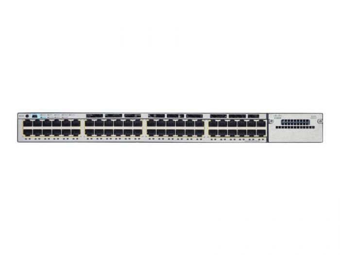 Cisco Catalyst Ws-C3750X-48P-S - Layer 3 - 48 X 10/100/1000 Ethernet Poe+ Ports - Ip Base - Managed - Stackable Switch - Refurb